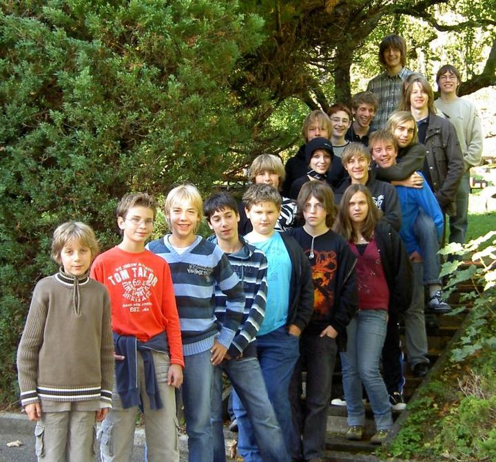 Die Jugendlichen der Schachfreunde 59 bei der Freizeit in Igersheim