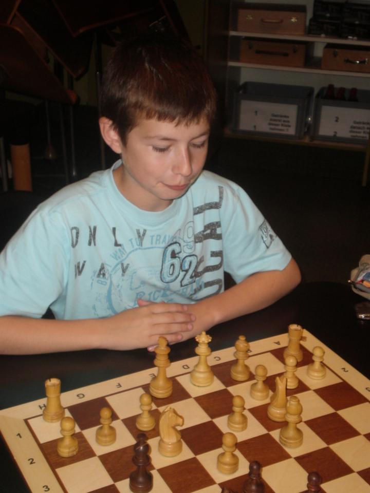 Eigener Jugendnachwuchs: der elfjährige Marc Schallner spielt in der dritten Mannschaft