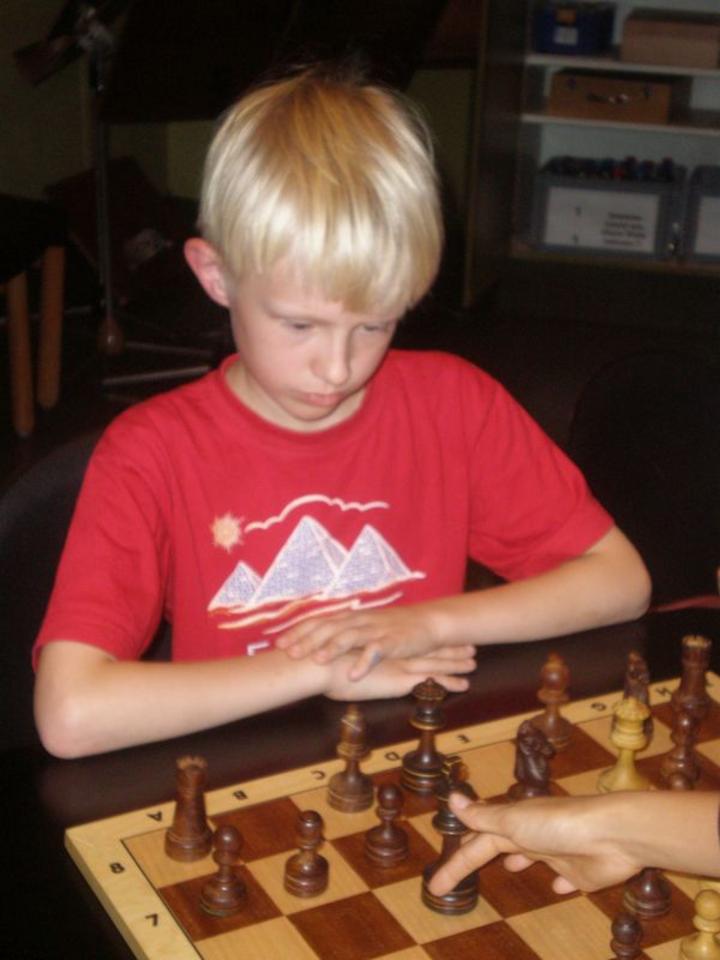 Sieger beim Jugend-Gedächtnisturnier: der zehnjährige Tobias Kölle
