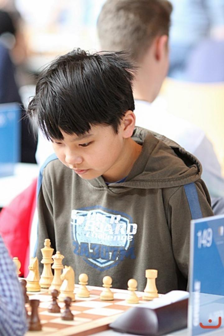 Danny Yi erzielte 3,5 Punkte in sieben Spielen. (Quelle: GRENKE Chess, Georgios Souleidis)