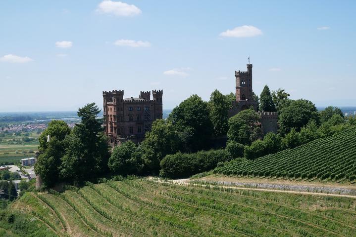 Der Spielort und die Unterkunft - das Ortenberger Schloss.