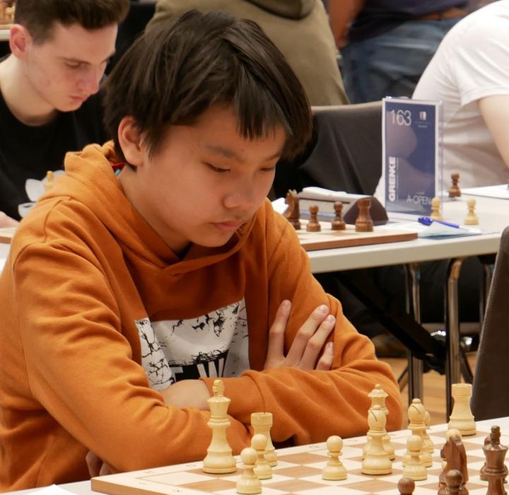 Danny Yi ist der neue Spitzenspieler der Schachfreunde 59