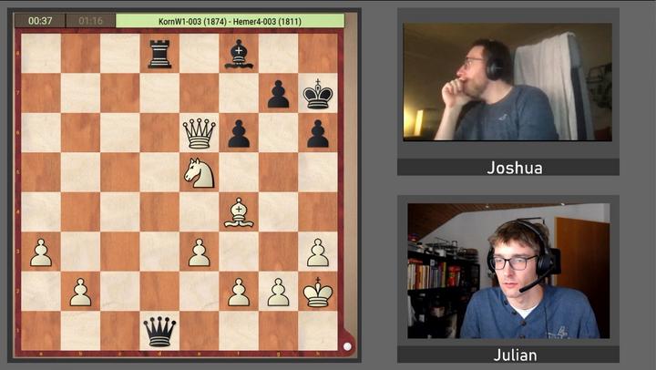 Den Turnierverlauf aller drei Teams begleiteten die Schachfreunde jeweils mit einem Livestream auf dem vereinseigenen twitch-Kanal. So konnten auch alle die nicht mitspielten beim Zuschauen etwas Lernen.